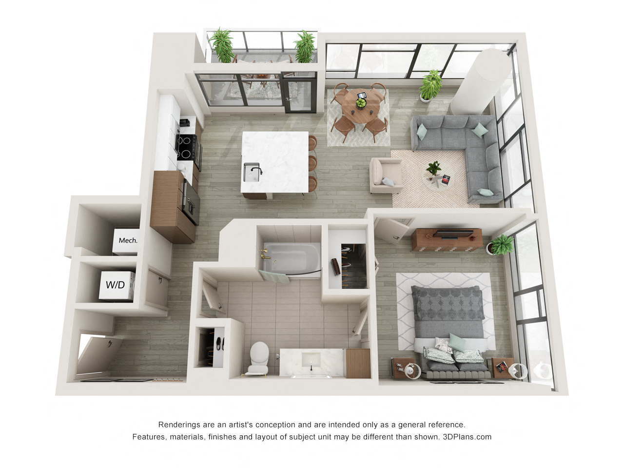 Floor plan layout diagram for A8